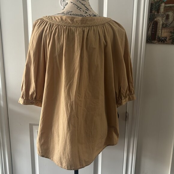 Lauren Ralph Lauren ​Button-Front Boatneck Blouse - Picture 8 of 13